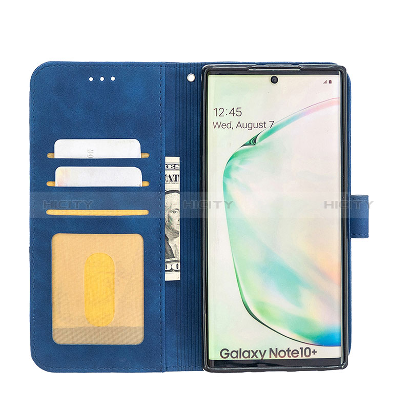 Custodia Portafoglio In Pelle Cover con Supporto B08F per Samsung Galaxy Note 10 Plus 5G