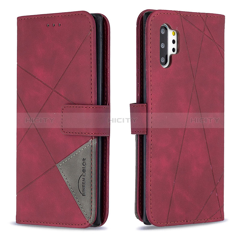 Custodia Portafoglio In Pelle Cover con Supporto B08F per Samsung Galaxy Note 10 Plus 5G