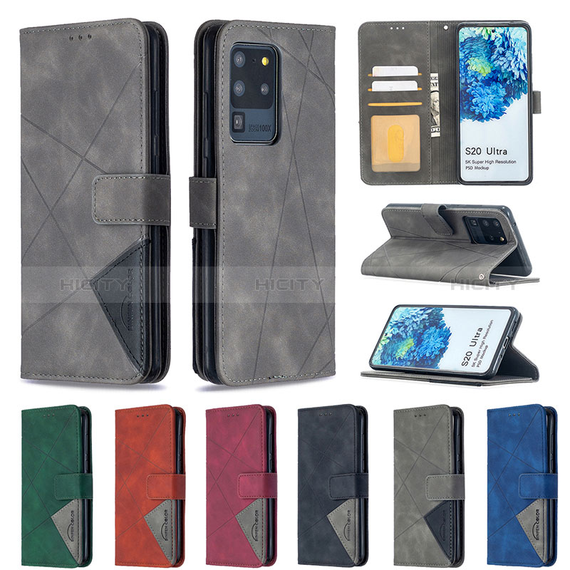 Custodia Portafoglio In Pelle Cover con Supporto B08F per Samsung Galaxy S20 Ultra 5G