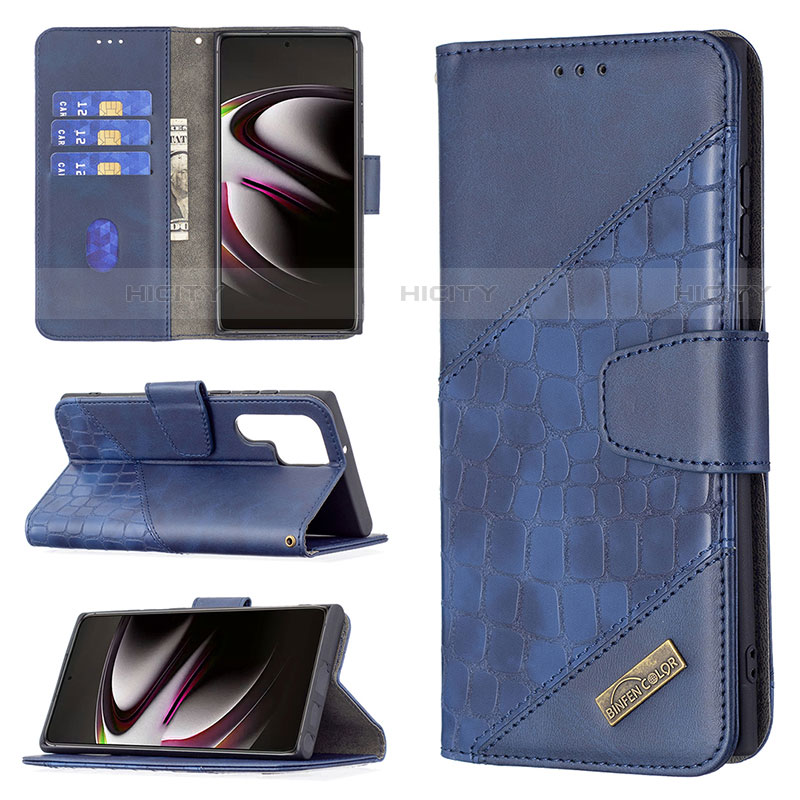 Custodia Portafoglio In Pelle Cover con Supporto B08F per Samsung Galaxy S21 Ultra 5G