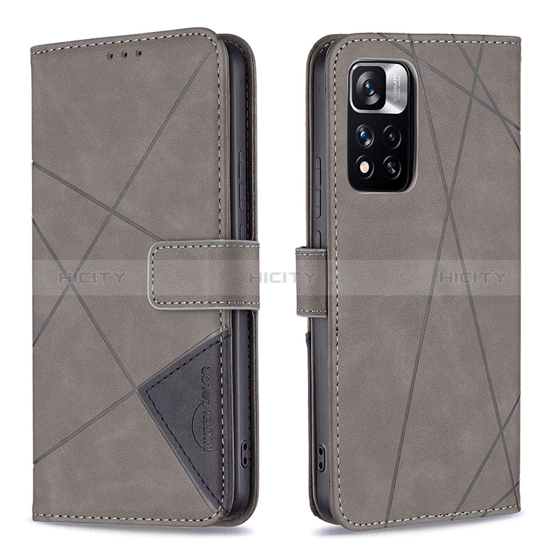 Custodia Portafoglio In Pelle Cover con Supporto B08F per Xiaomi Mi 11i 5G (2022)