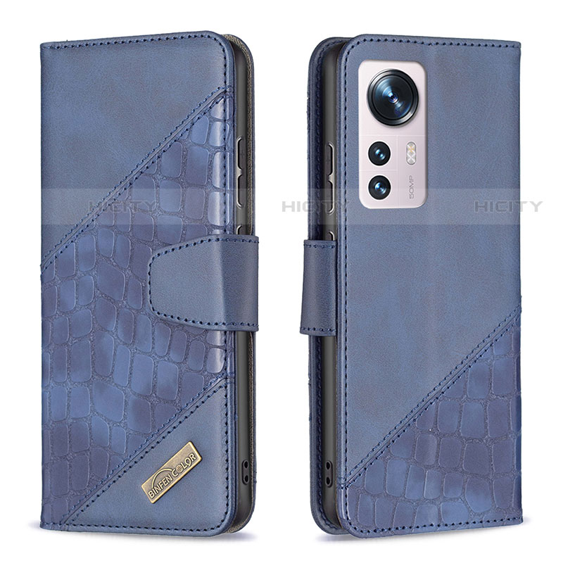 Custodia Portafoglio In Pelle Cover con Supporto B08F per Xiaomi Mi 12X 5G