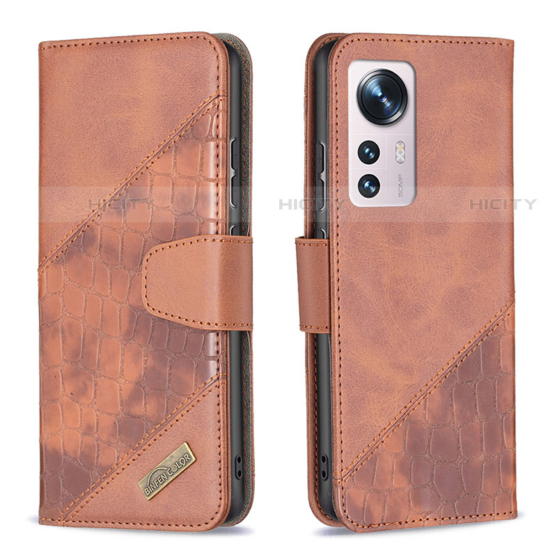 Custodia Portafoglio In Pelle Cover con Supporto B08F per Xiaomi Mi 12X 5G