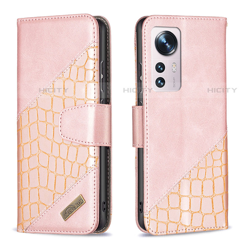 Custodia Portafoglio In Pelle Cover con Supporto B08F per Xiaomi Mi 12X 5G