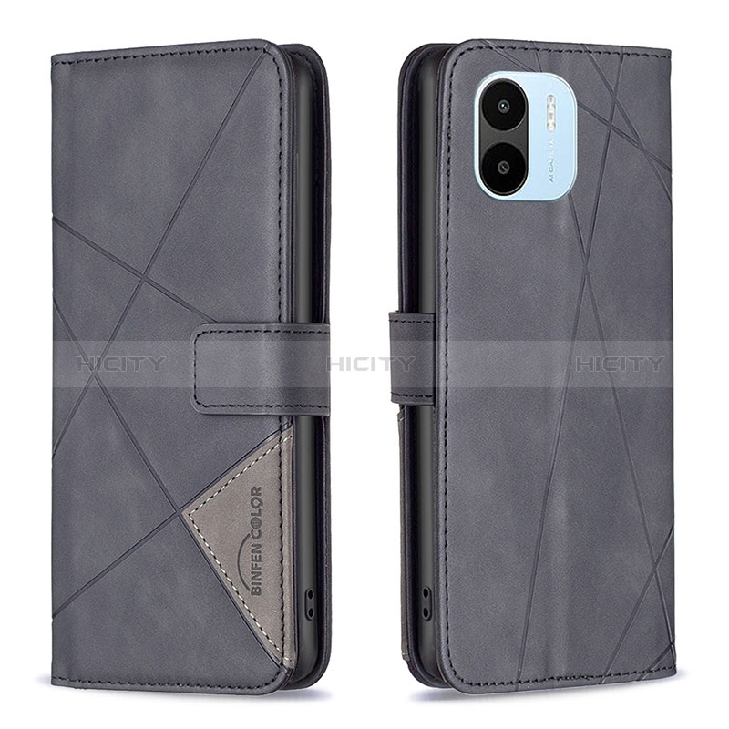 Custodia Portafoglio In Pelle Cover con Supporto B08F per Xiaomi Poco C50