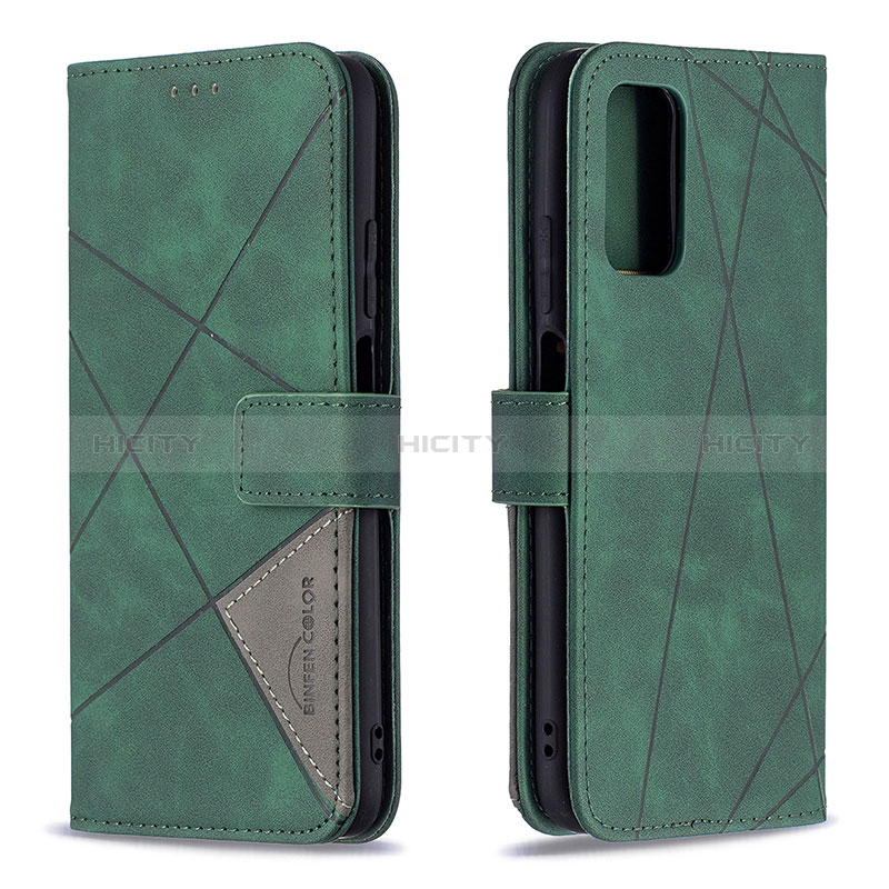 Custodia Portafoglio In Pelle Cover con Supporto B08F per Xiaomi Poco M3