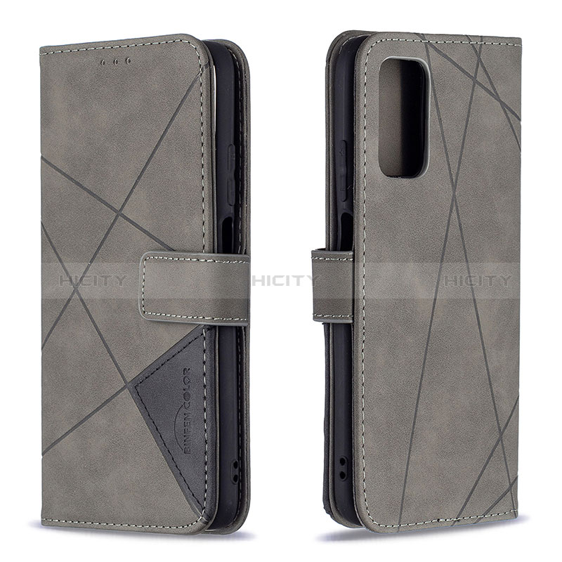 Custodia Portafoglio In Pelle Cover con Supporto B08F per Xiaomi Poco M3