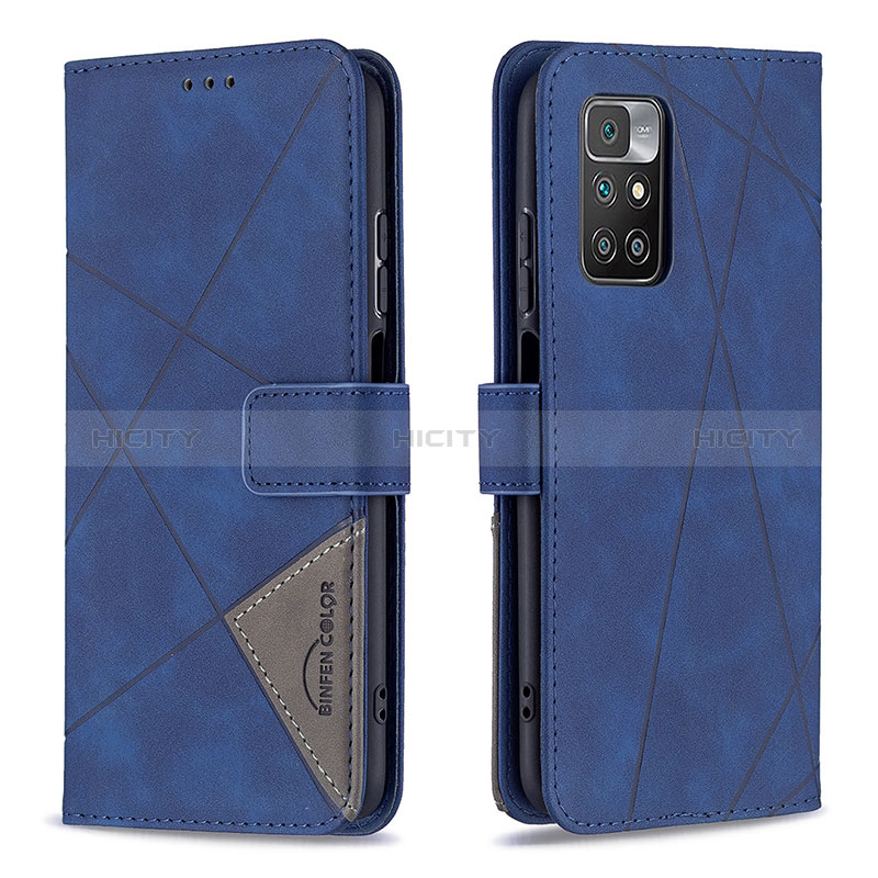 Custodia Portafoglio In Pelle Cover con Supporto B08F per Xiaomi Redmi 10 (2022)