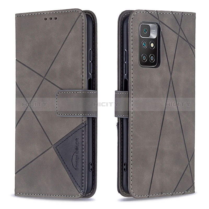 Custodia Portafoglio In Pelle Cover con Supporto B08F per Xiaomi Redmi 10 (2022)