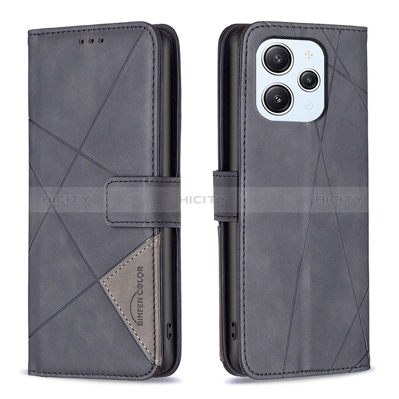 Custodia Portafoglio In Pelle Cover con Supporto B08F per Xiaomi Redmi 12 4G