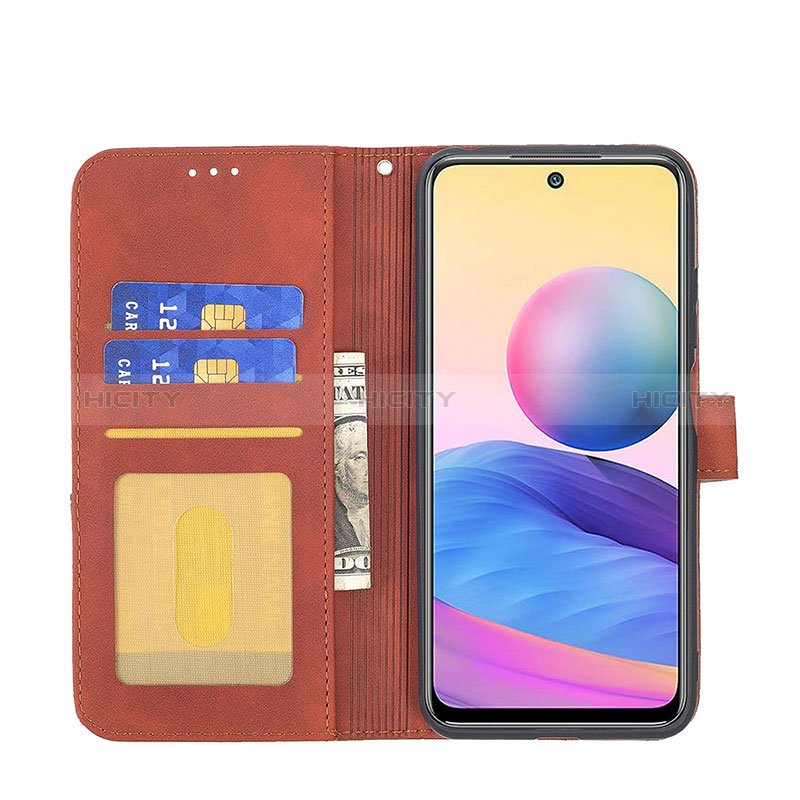 Custodia Portafoglio In Pelle Cover con Supporto B08F per Xiaomi Redmi Note 10 5G