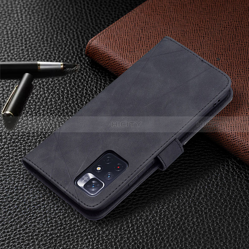 Custodia Portafoglio In Pelle Cover con Supporto B08F per Xiaomi Redmi Note 11 5G