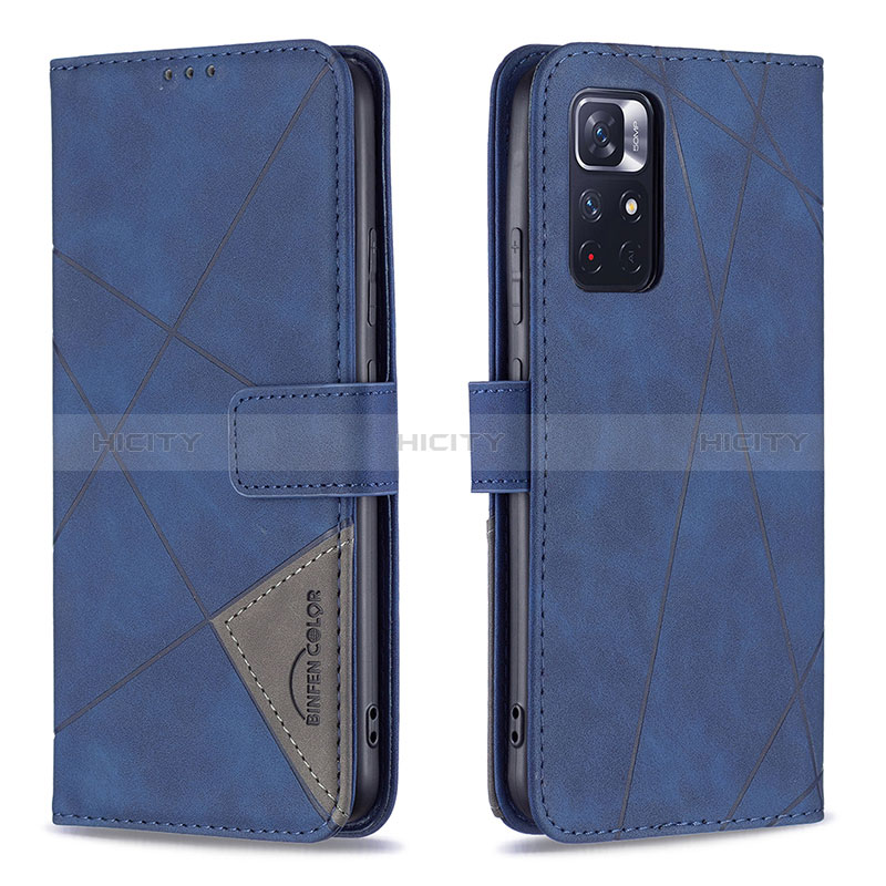 Custodia Portafoglio In Pelle Cover con Supporto B08F per Xiaomi Redmi Note 11 5G