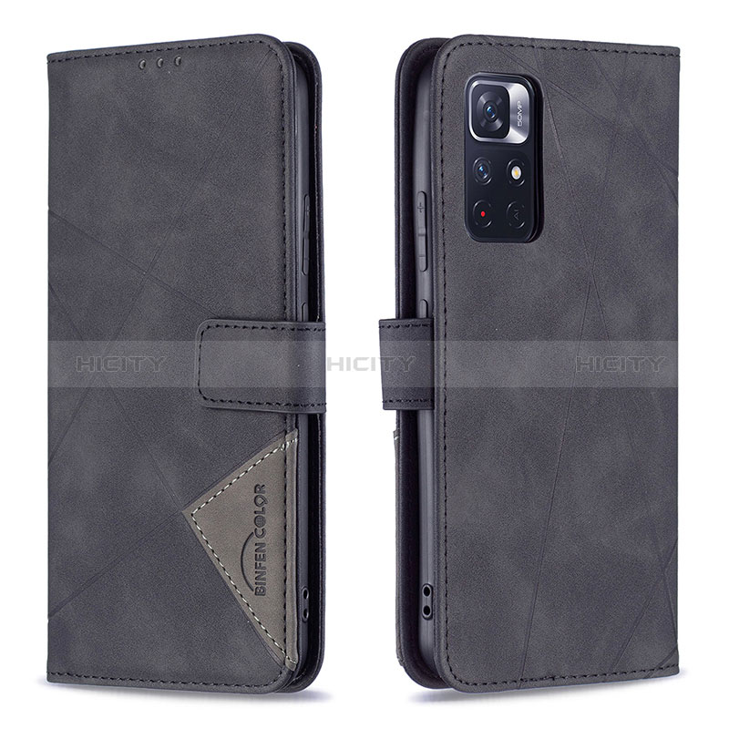 Custodia Portafoglio In Pelle Cover con Supporto B08F per Xiaomi Redmi Note 11 5G