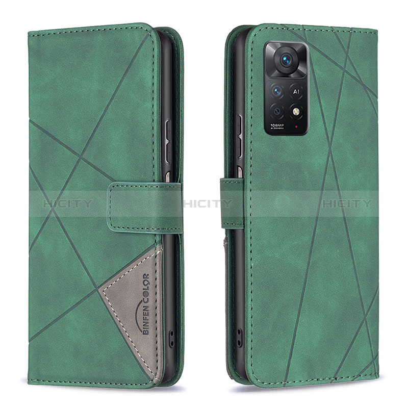 Custodia Portafoglio In Pelle Cover con Supporto B08F per Xiaomi Redmi Note 11 Pro 4G