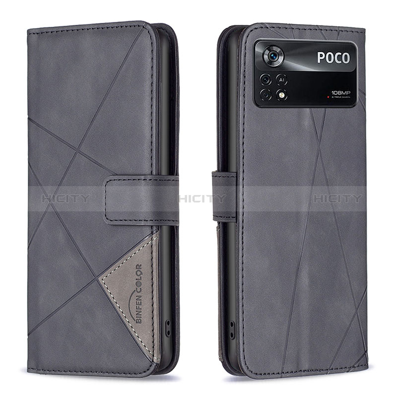 Custodia Portafoglio In Pelle Cover con Supporto B08F per Xiaomi Redmi Note 11E Pro 5G