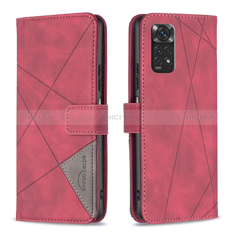 Custodia Portafoglio In Pelle Cover con Supporto B08F per Xiaomi Redmi Note 11S 4G