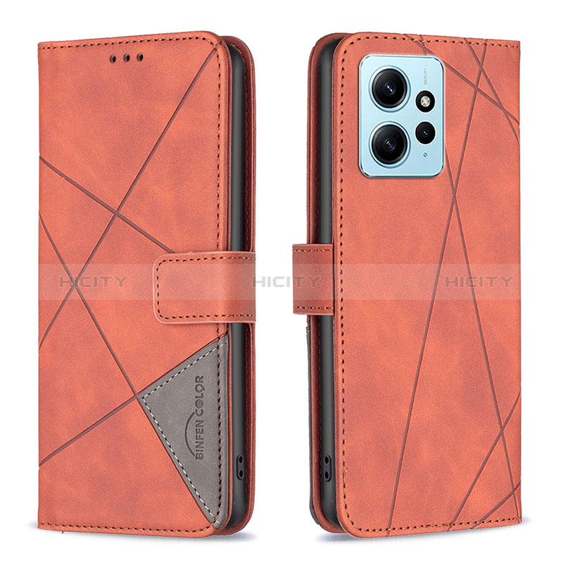 Custodia Portafoglio In Pelle Cover con Supporto B08F per Xiaomi Redmi Note 12 4G