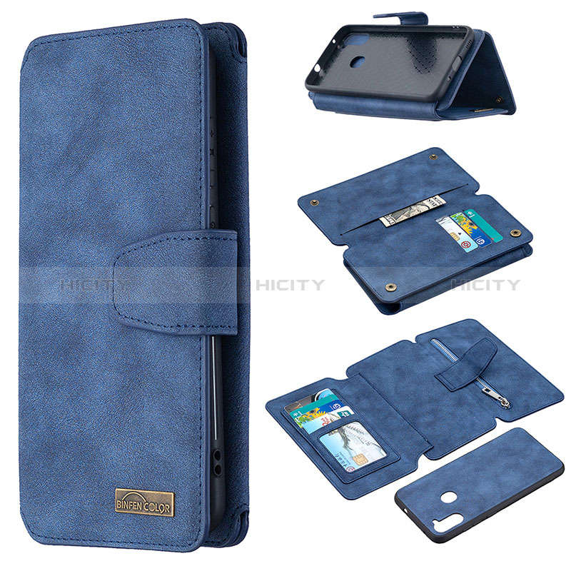 Custodia Portafoglio In Pelle Cover con Supporto B09F per Samsung Galaxy A11