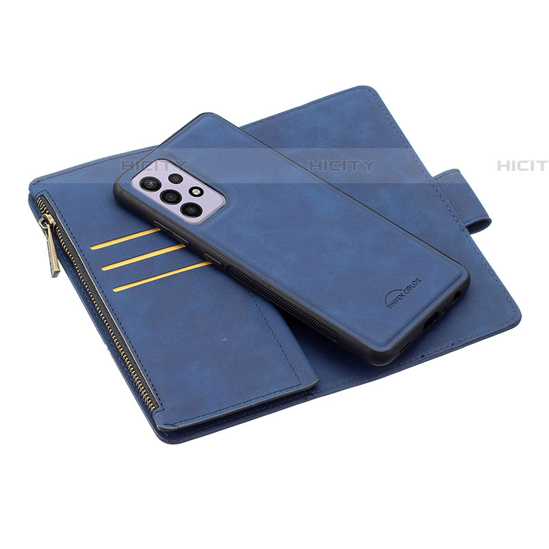 Custodia Portafoglio In Pelle Cover con Supporto B09F per Samsung Galaxy A72 4G