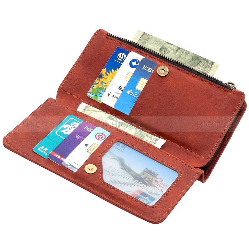 Custodia Portafoglio In Pelle Cover con Supporto B09F per Samsung Galaxy Note 20 5G