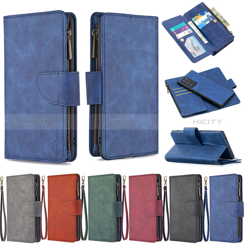 Custodia Portafoglio In Pelle Cover con Supporto B09F per Samsung Galaxy Note 20 Ultra 5G