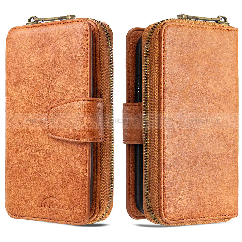 Custodia Portafoglio In Pelle Cover con Supporto B10F per Samsung Galaxy Note 10 Lite