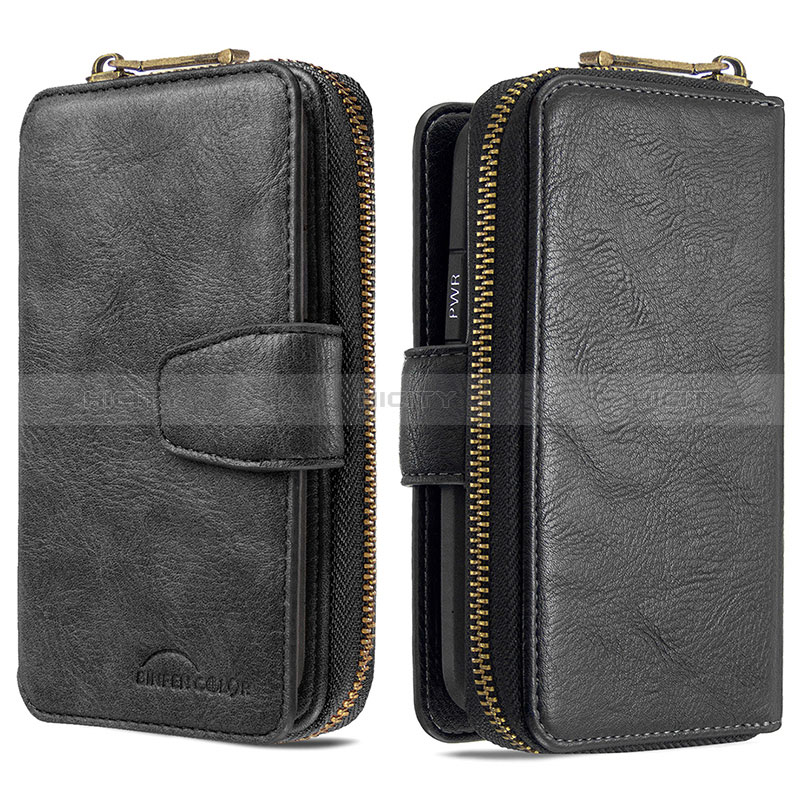 Custodia Portafoglio In Pelle Cover con Supporto B10F per Samsung Galaxy Note 10 Lite