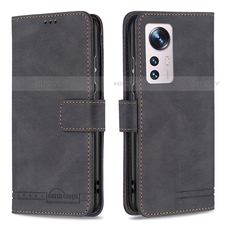 Custodia Portafoglio In Pelle Cover con Supporto B10F per Xiaomi Mi 12X 5G