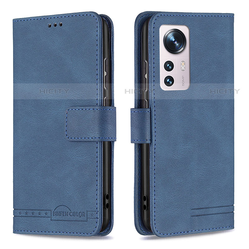 Custodia Portafoglio In Pelle Cover con Supporto B10F per Xiaomi Mi 12X 5G