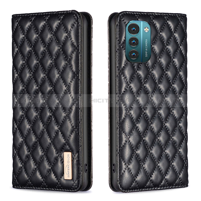 Custodia Portafoglio In Pelle Cover con Supporto B11F per Nokia G11