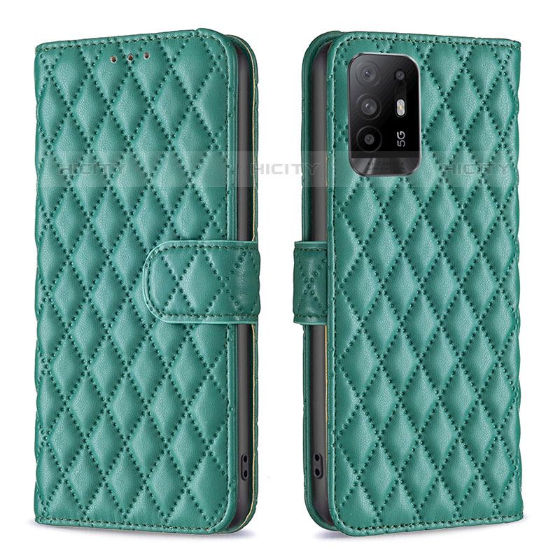 Custodia Portafoglio In Pelle Cover con Supporto B11F per Oppo F19 Pro+ Plus 5G