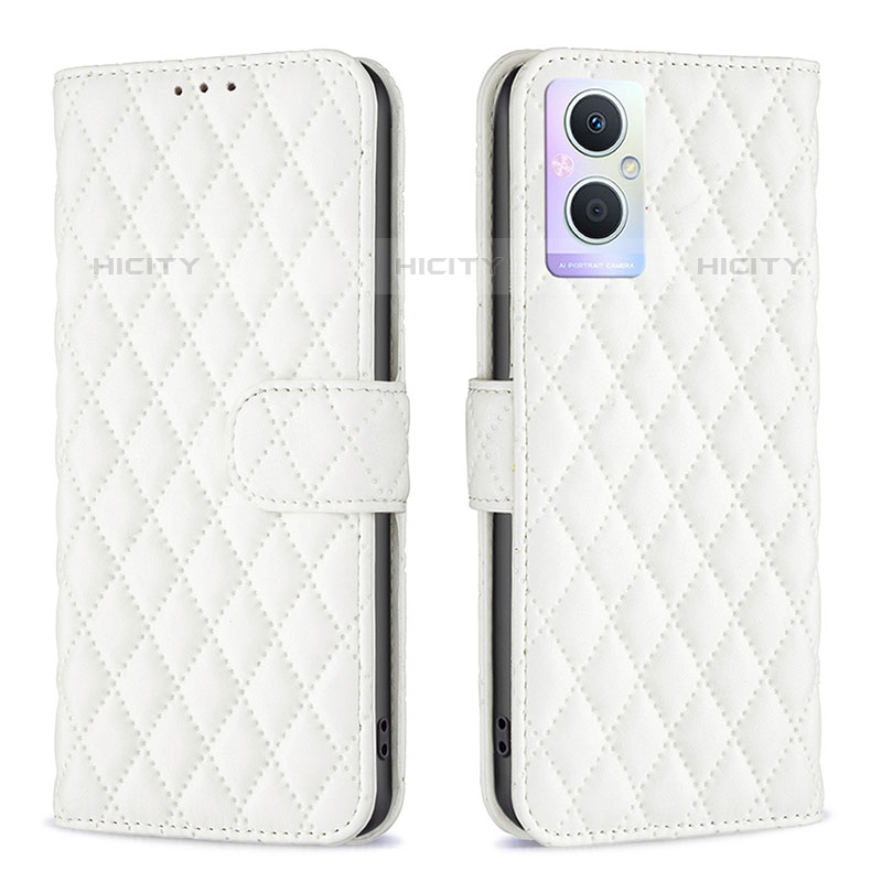 Custodia Portafoglio In Pelle Cover con Supporto B11F per Oppo F21 Pro 5G