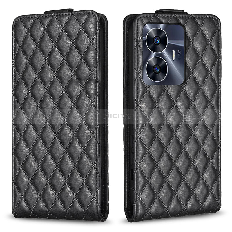 Custodia Portafoglio In Pelle Cover con Supporto B11F per Realme Narzo N55 Nero