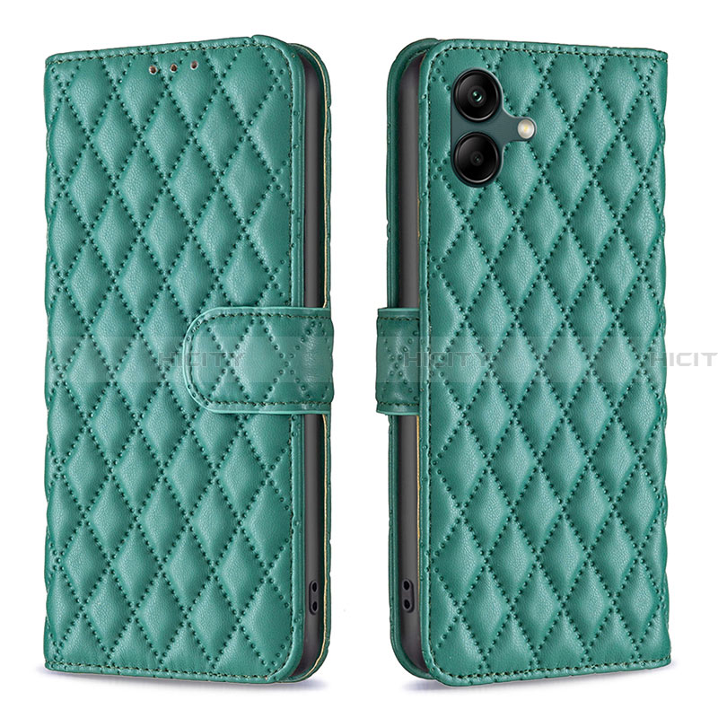 Custodia Portafoglio In Pelle Cover con Supporto B11F per Samsung Galaxy A04 4G Verde