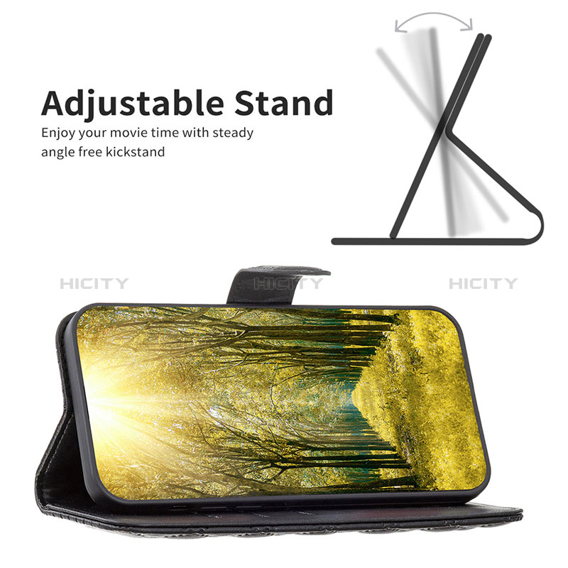 Custodia Portafoglio In Pelle Cover con Supporto B11F per Samsung Galaxy A41