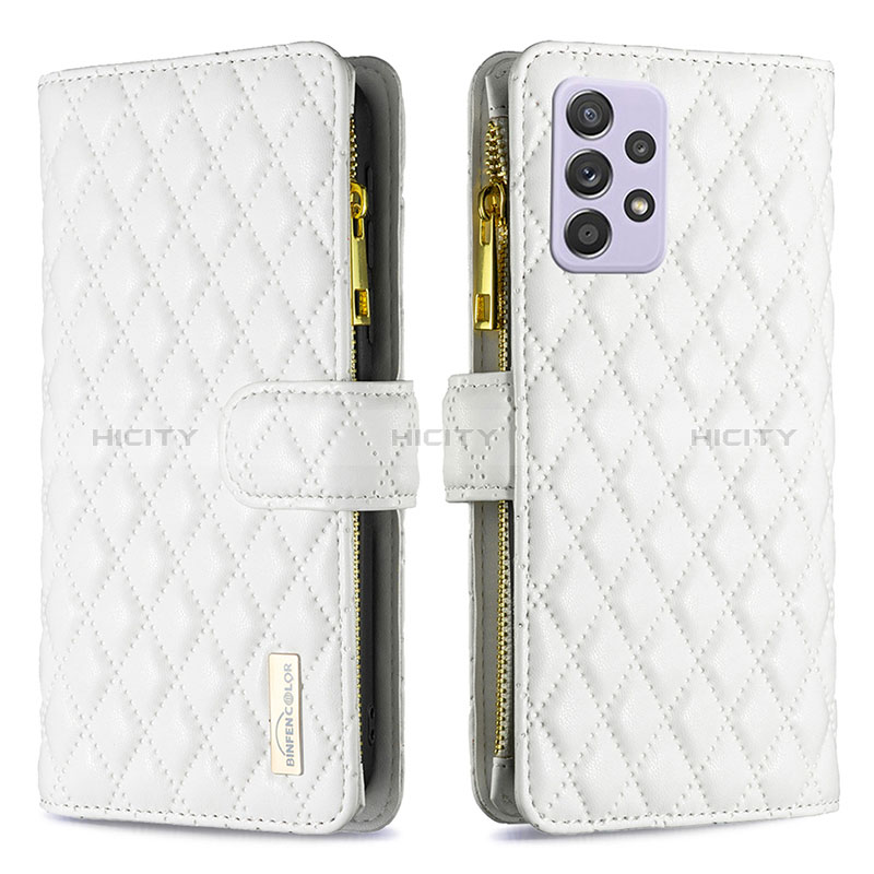 Custodia Portafoglio In Pelle Cover con Supporto B11F per Samsung Galaxy A52s 5G