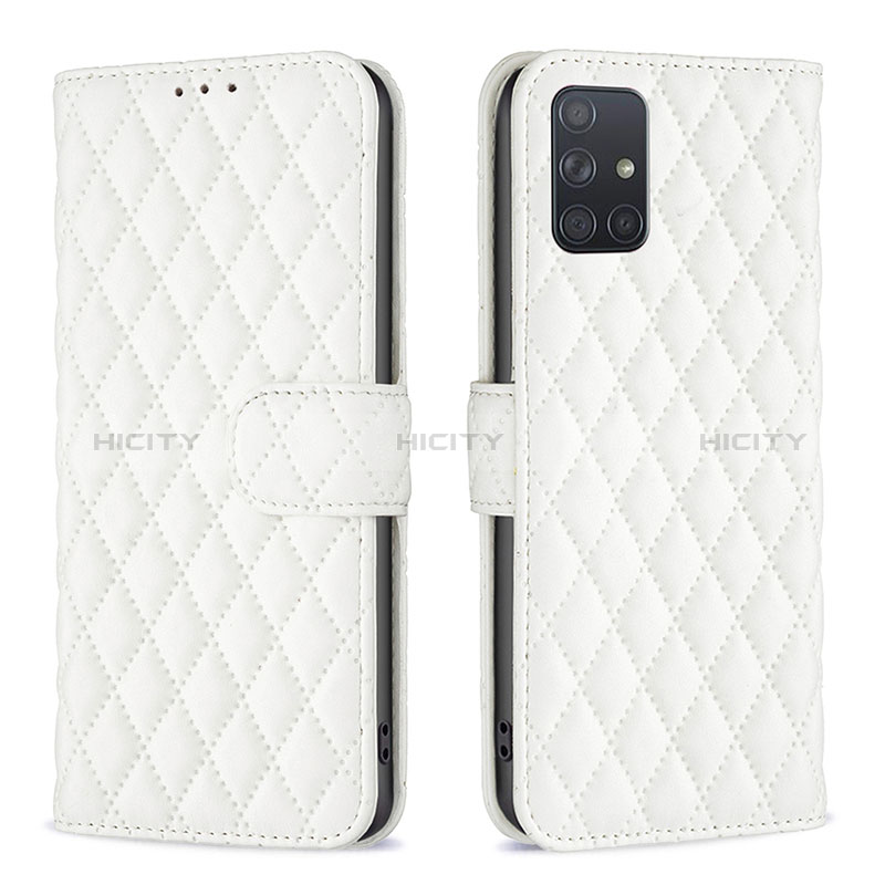 Custodia Portafoglio In Pelle Cover con Supporto B11F per Samsung Galaxy A71 4G A715