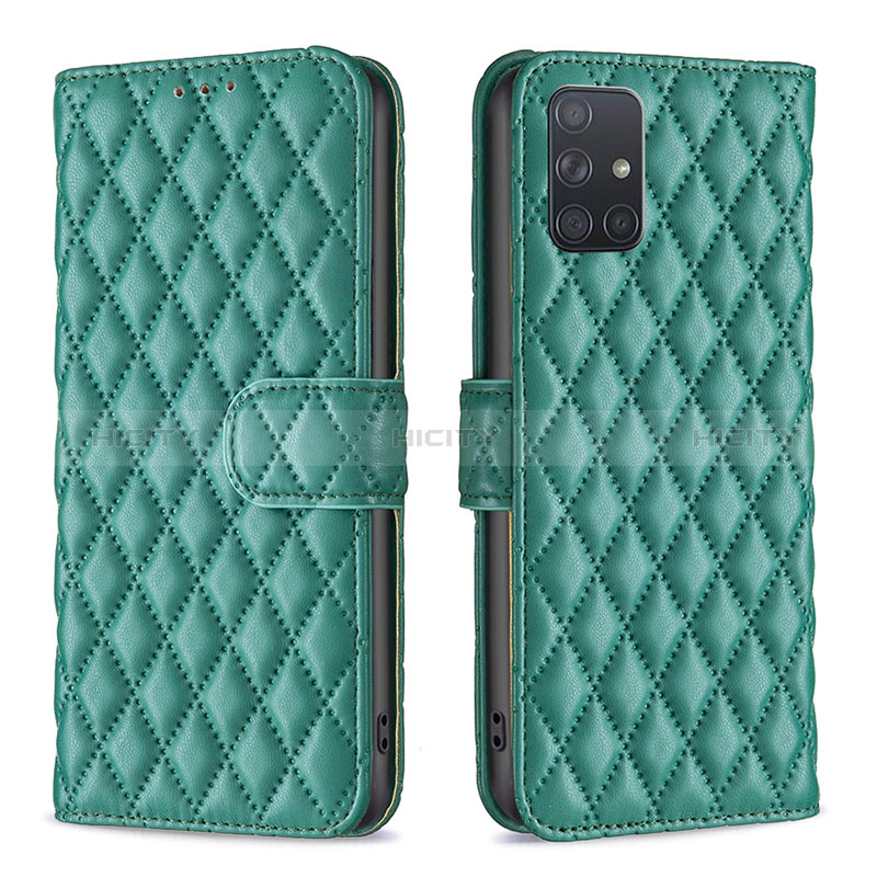 Custodia Portafoglio In Pelle Cover con Supporto B11F per Samsung Galaxy A71 4G A715