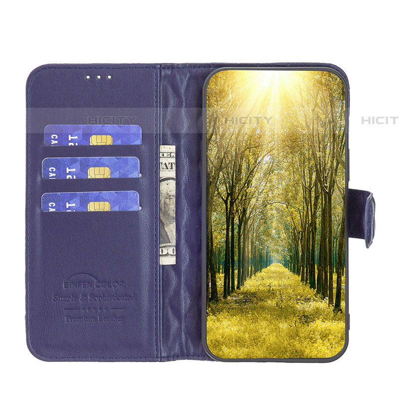 Custodia Portafoglio In Pelle Cover con Supporto B11F per Samsung Galaxy F04