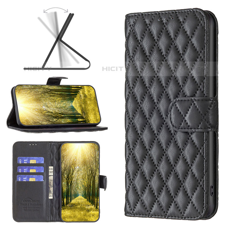 Custodia Portafoglio In Pelle Cover con Supporto B11F per Samsung Galaxy M02s