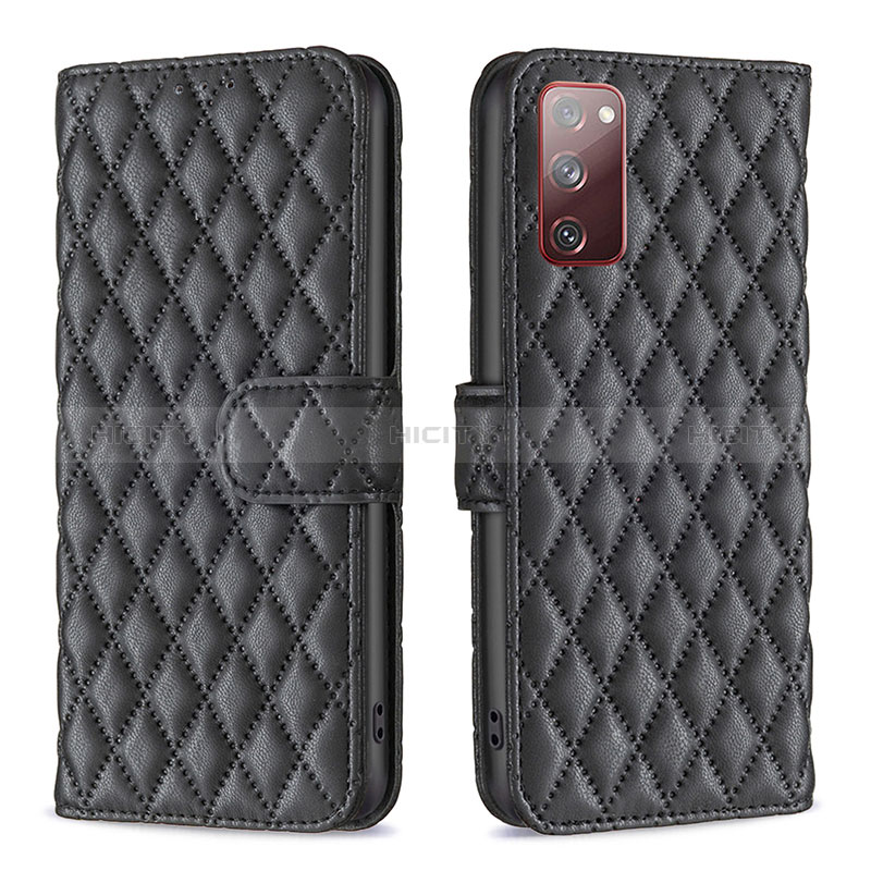 Custodia Portafoglio In Pelle Cover con Supporto B11F per Samsung Galaxy S20 FE 4G Nero