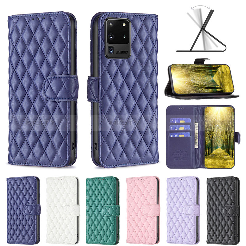 Custodia Portafoglio In Pelle Cover con Supporto B11F per Samsung Galaxy S20 Ultra 5G