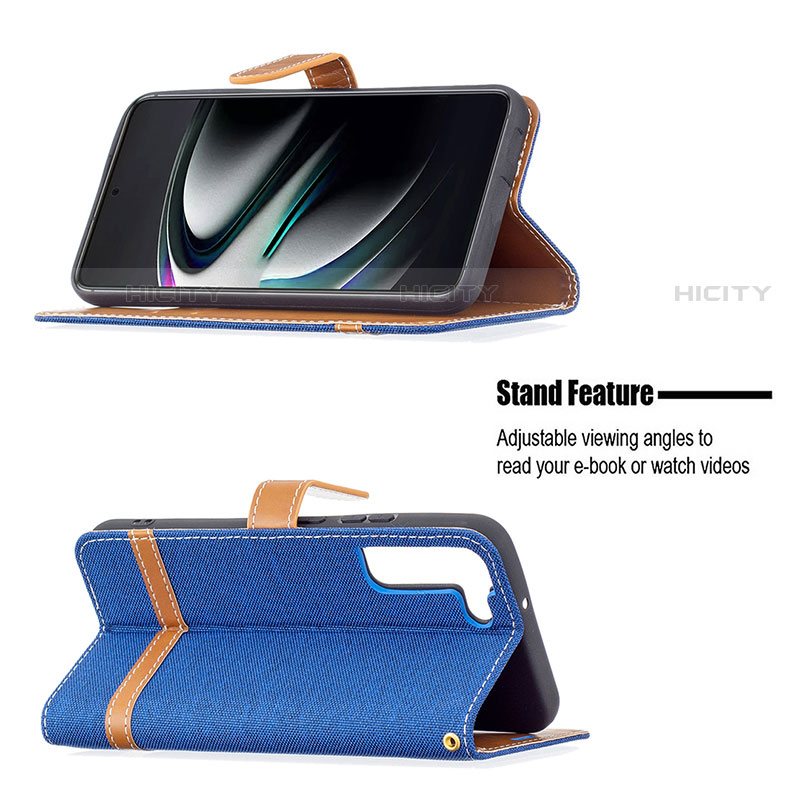 Custodia Portafoglio In Pelle Cover con Supporto B11F per Samsung Galaxy S23 5G