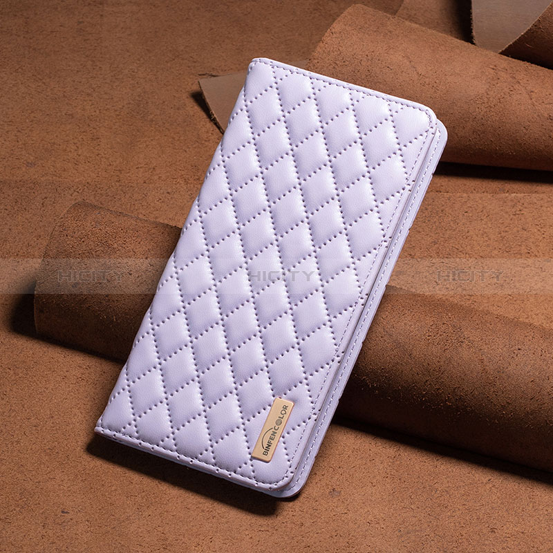 Custodia Portafoglio In Pelle Cover con Supporto B11F per Xiaomi Poco X5 5G Viola