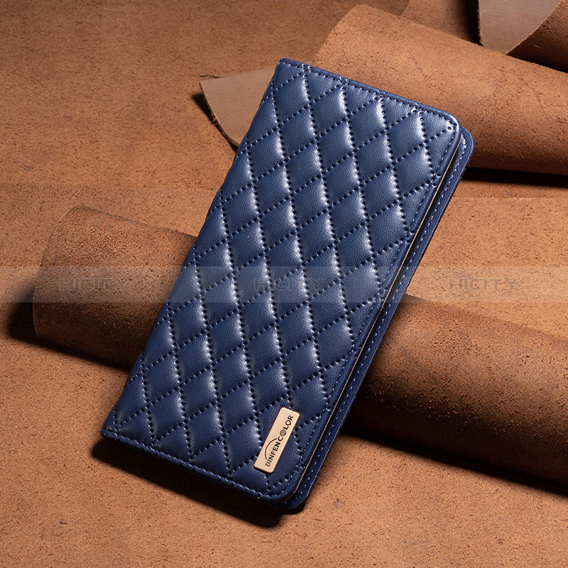 Custodia Portafoglio In Pelle Cover con Supporto B11F per Xiaomi Redmi Note 12 5G Blu