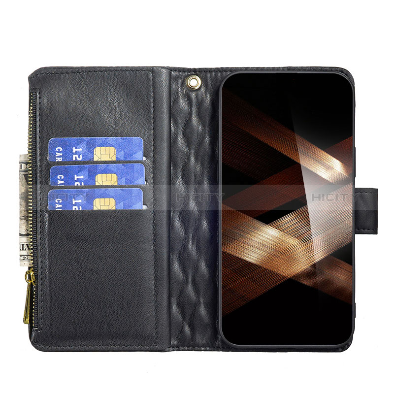 Custodia Portafoglio In Pelle Cover con Supporto B12F per Huawei Honor X7a