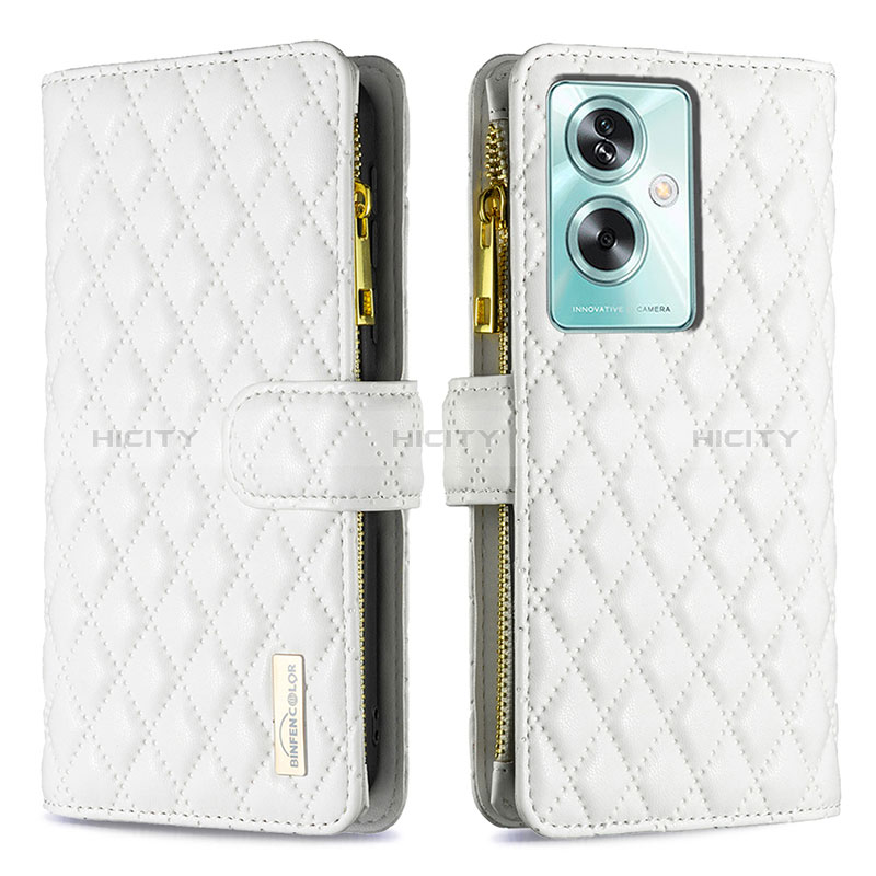 Custodia Portafoglio In Pelle Cover con Supporto B12F per Oppo A79 5G