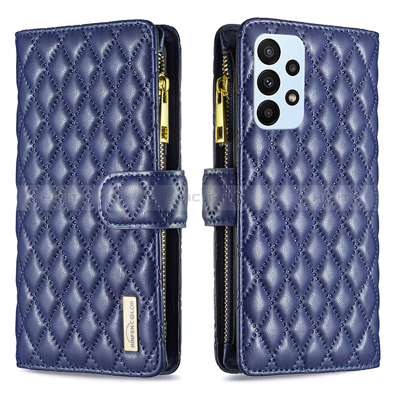 Custodia Portafoglio In Pelle Cover con Supporto B12F per Samsung Galaxy A23 5G