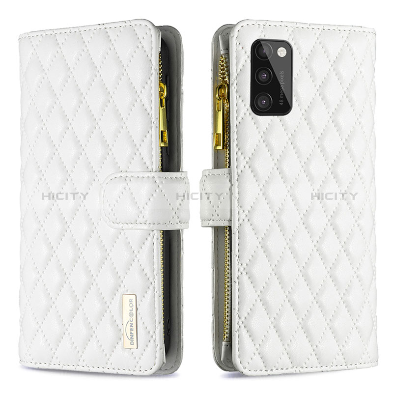 Custodia Portafoglio In Pelle Cover con Supporto B12F per Samsung Galaxy A41